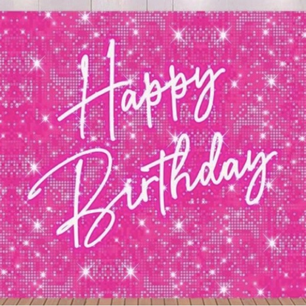 Happy Birthday Backdrop